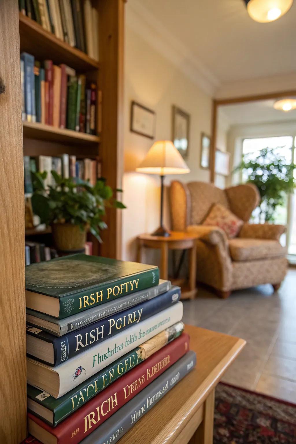 Irish poetry books offer a journey into the evocative world of Irish literature.