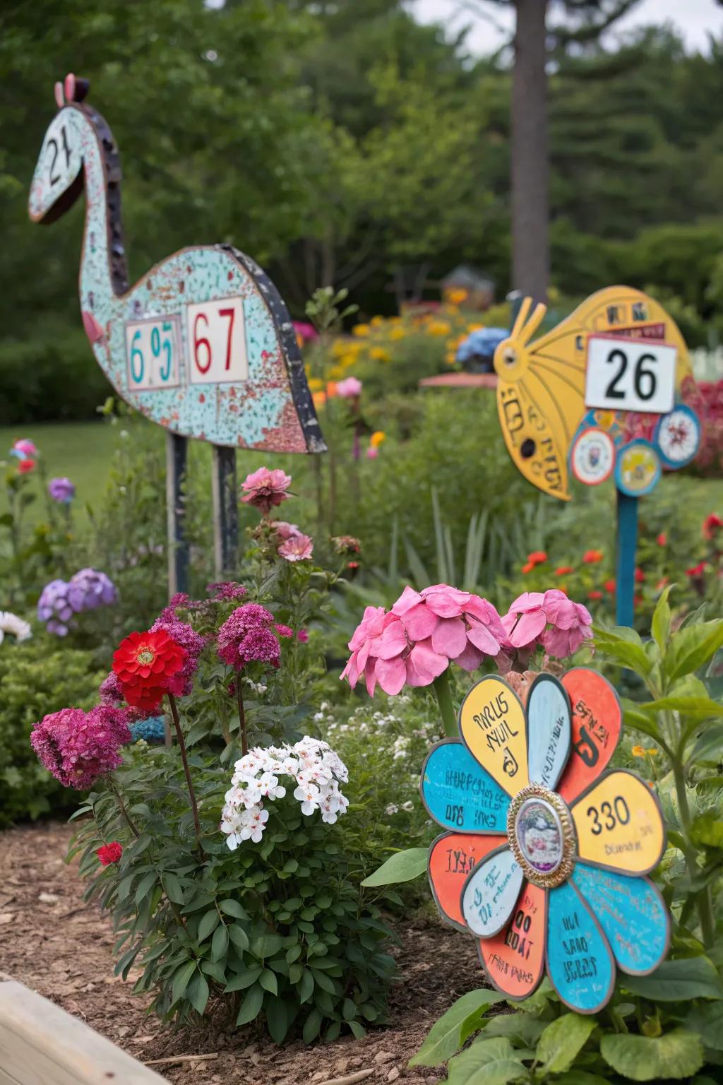 Bring whimsy to your outdoor space with DIY garden art.