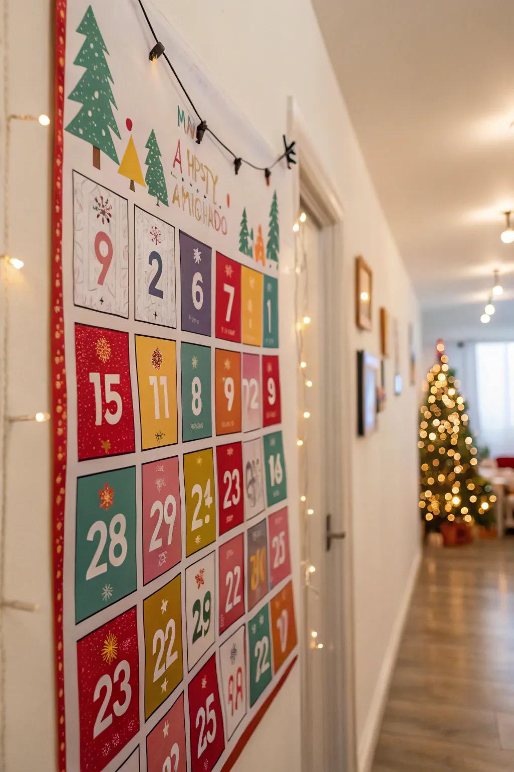 Make each day special with a printable Advent calendar.