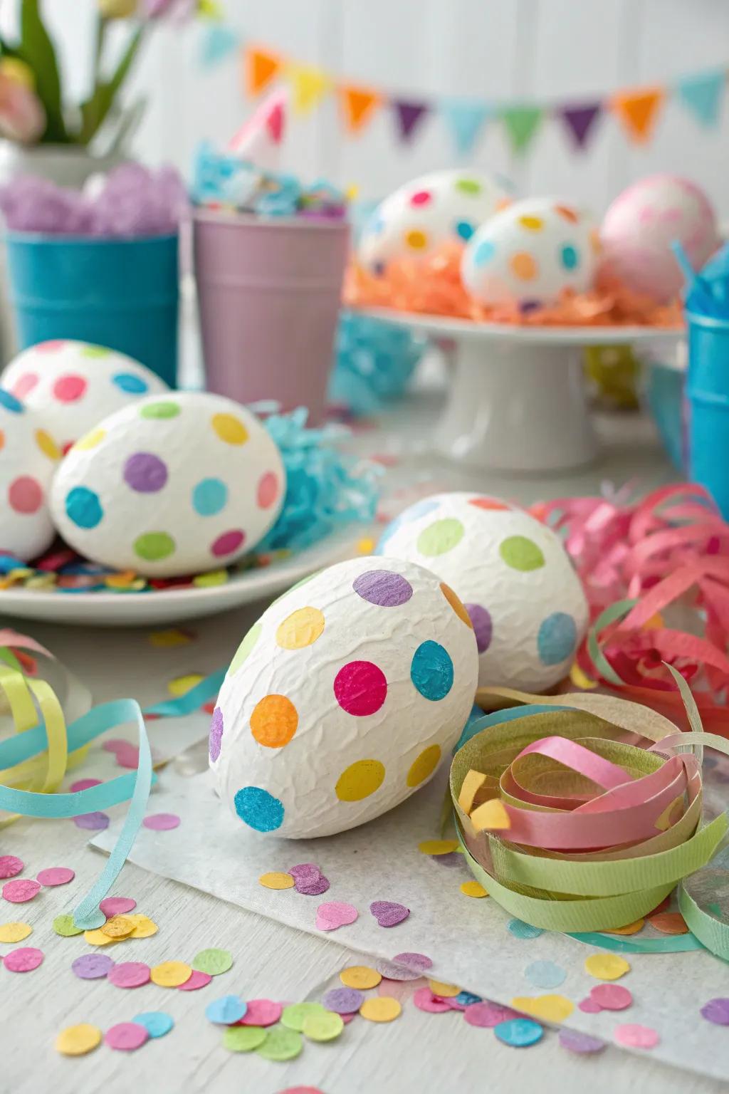 Confetti eggs add a splash of fun and color to your Easter celebrations.