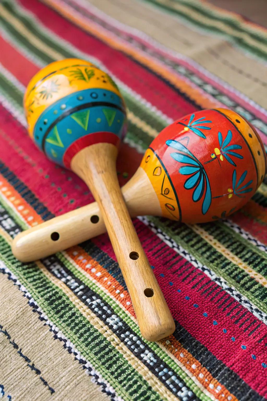 Add a musical touch to your collection with traditional Mexican instruments.