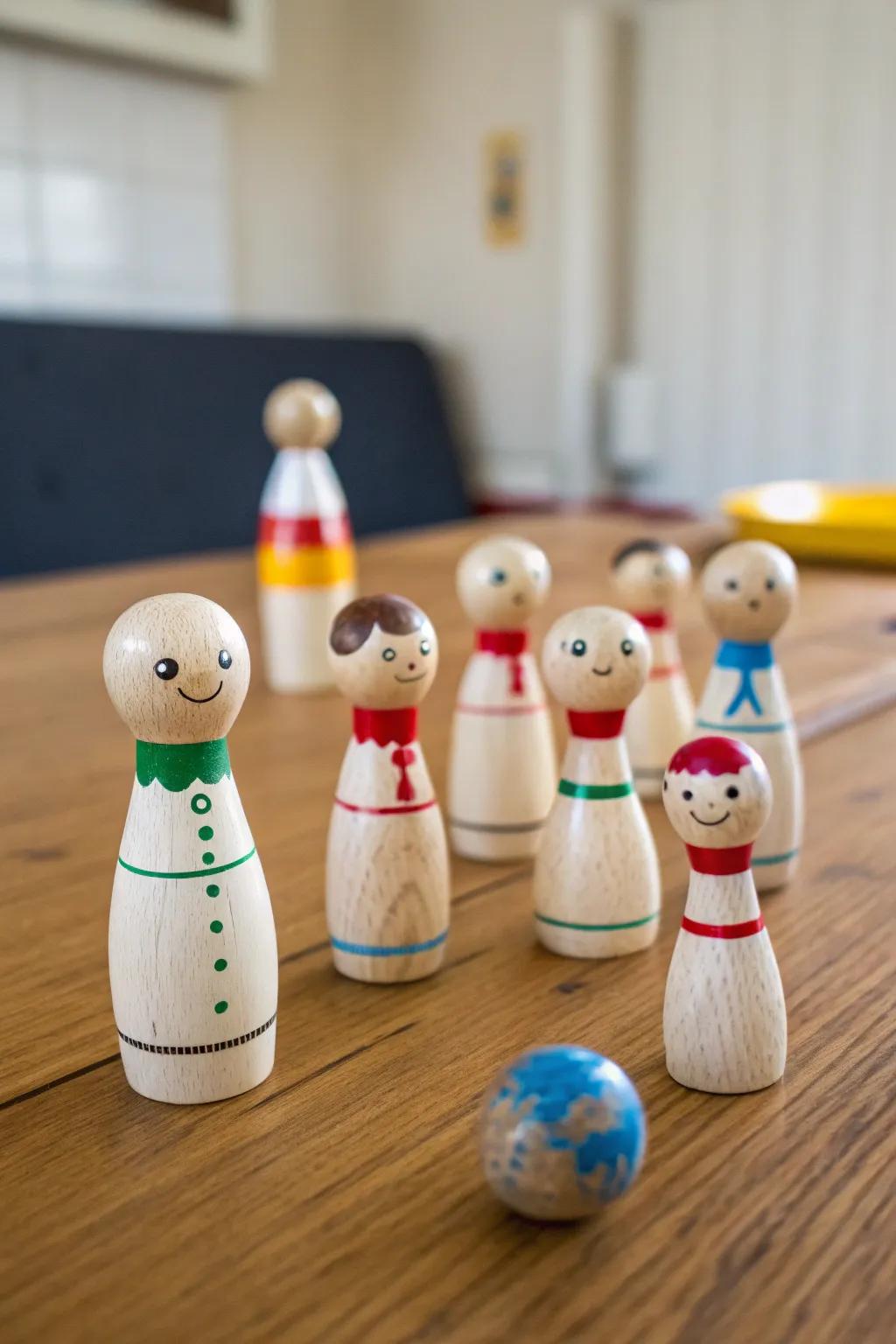 Charming stick toy figures that spark creativity and play.