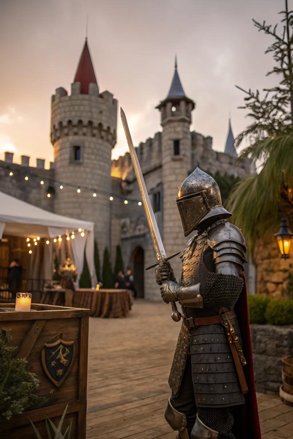 Travel to the past with a medieval-inspired masquerade.