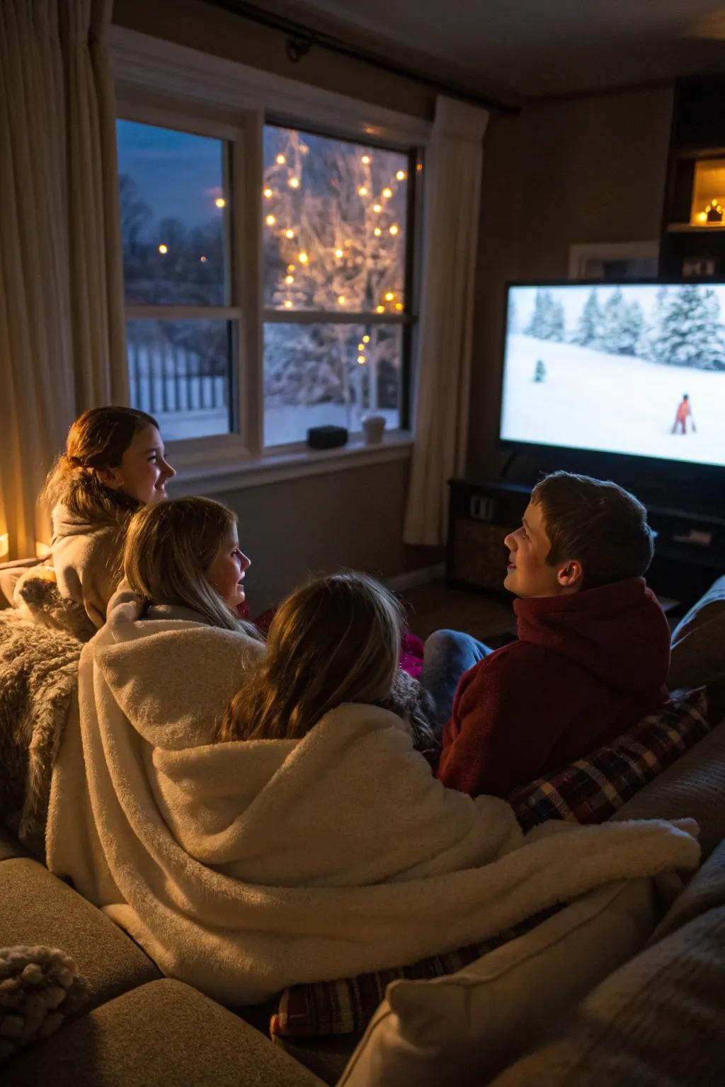 A solstice-themed movie night is the perfect way to wrap up the celebration.