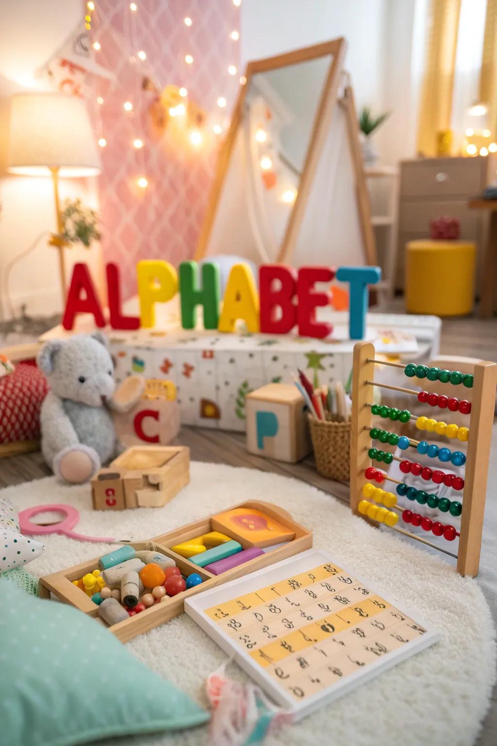 Make learning the alphabet fun with a toy that sings and plays along.