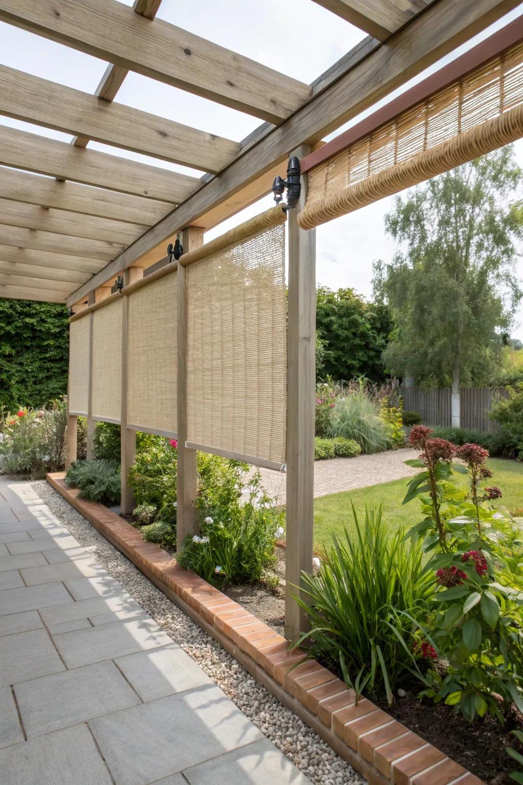 Eco-friendly materials provide sustainable style and shade solutions.