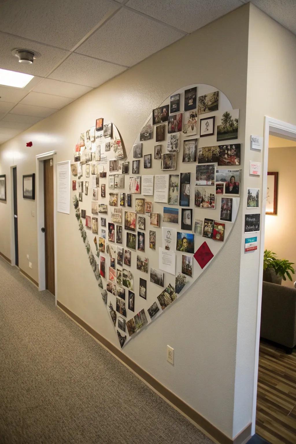 Walk down memory lane with a personalized collage.