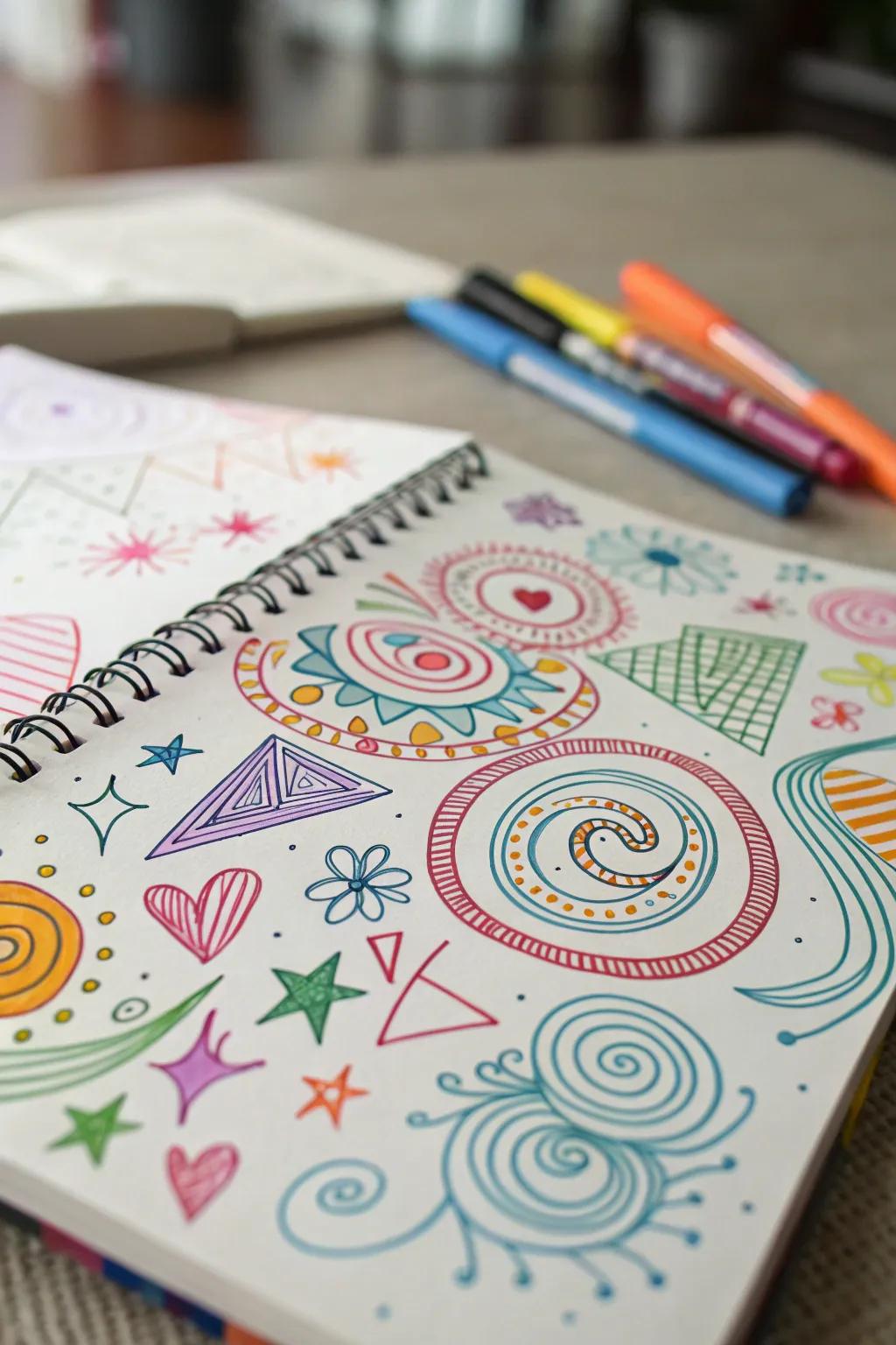 Dynamic doodles unleash your creativity and spontaneity.