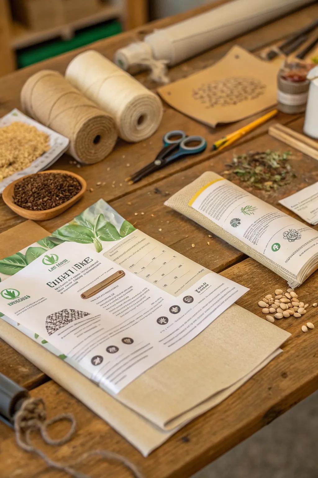 Craft with nature in mind using an eco-friendly DIY kit.