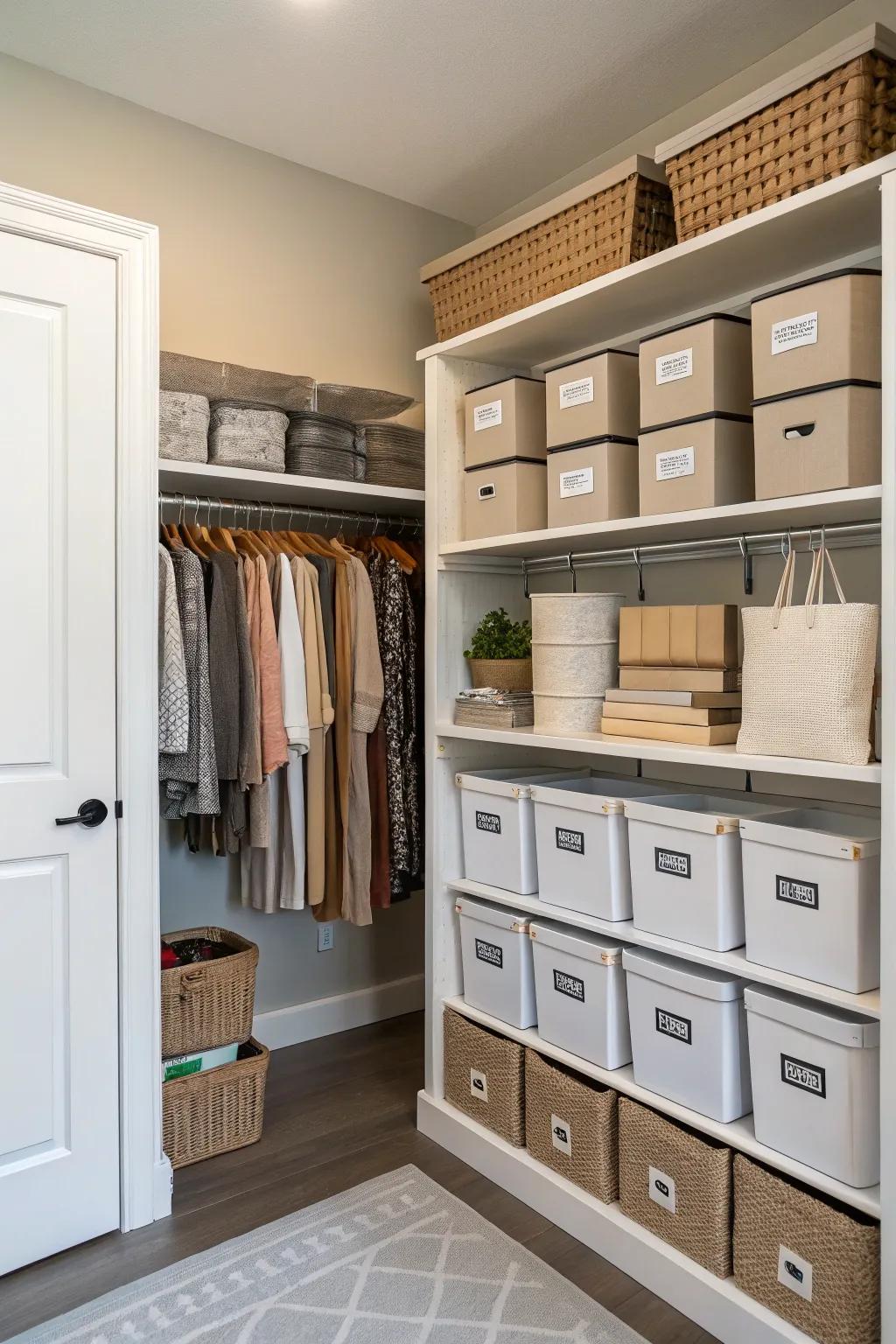 Rotating items seasonally keeps your storage unit organized and accessible.