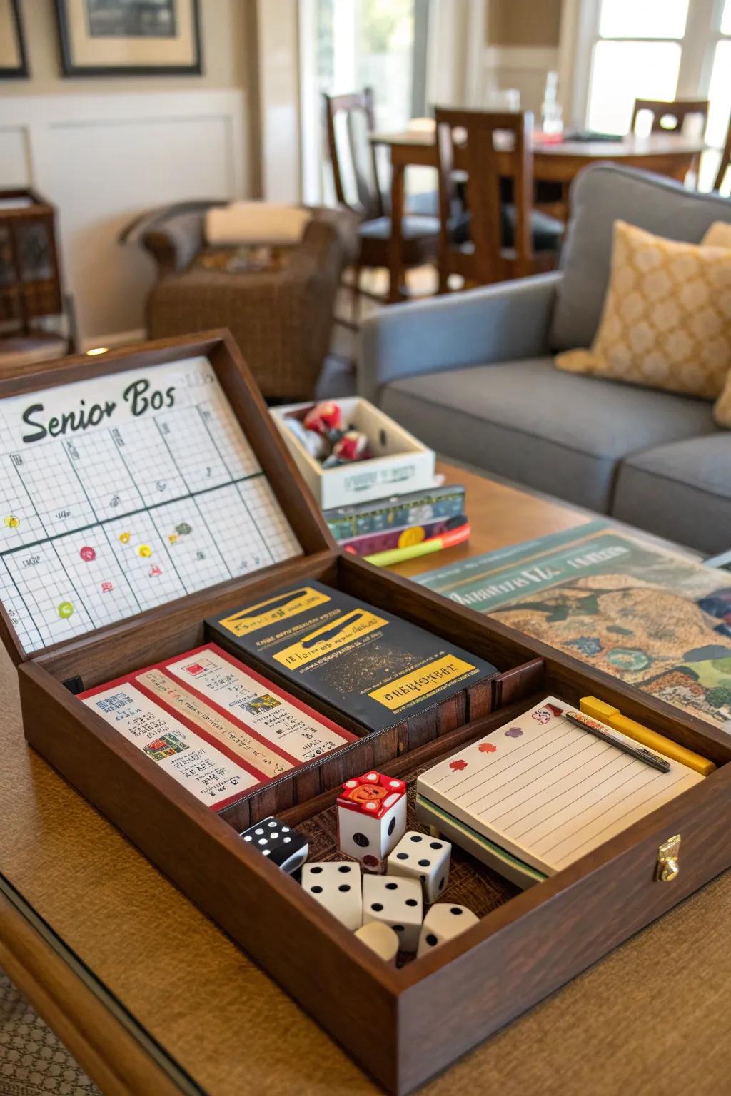 Enjoy fun and laughter with this game night collection.