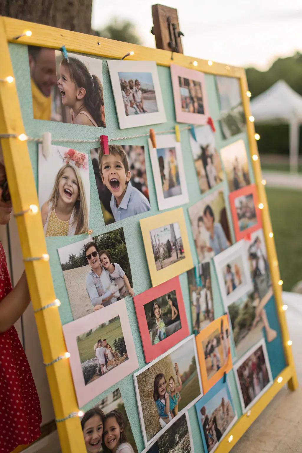 A collage focusing on laughter and joyful memories, bringing smiles to all.