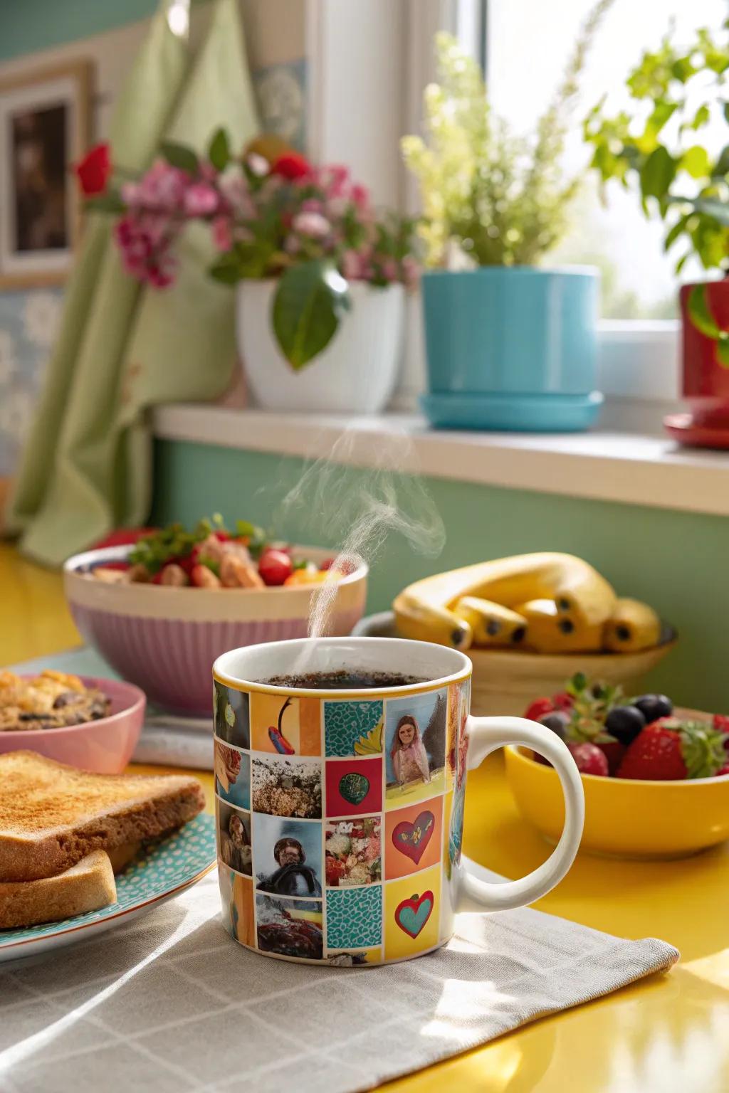 A custom face mug turns everyday moments into cherished memories.