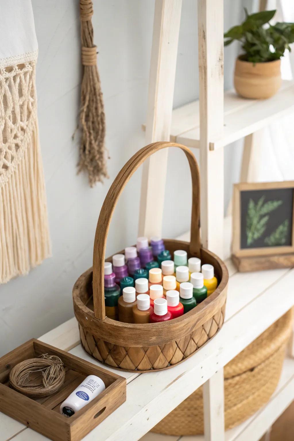 Transform your craft space with chic and affordable paint storage solutions!