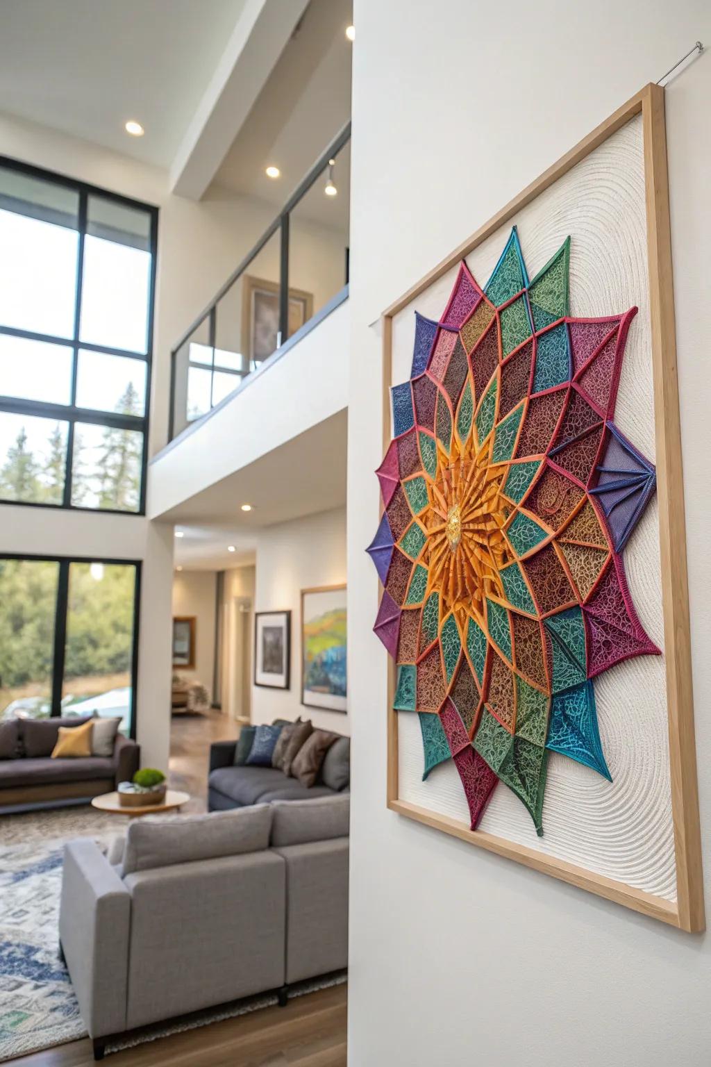 Add dimension to your walls with custom 3D art.