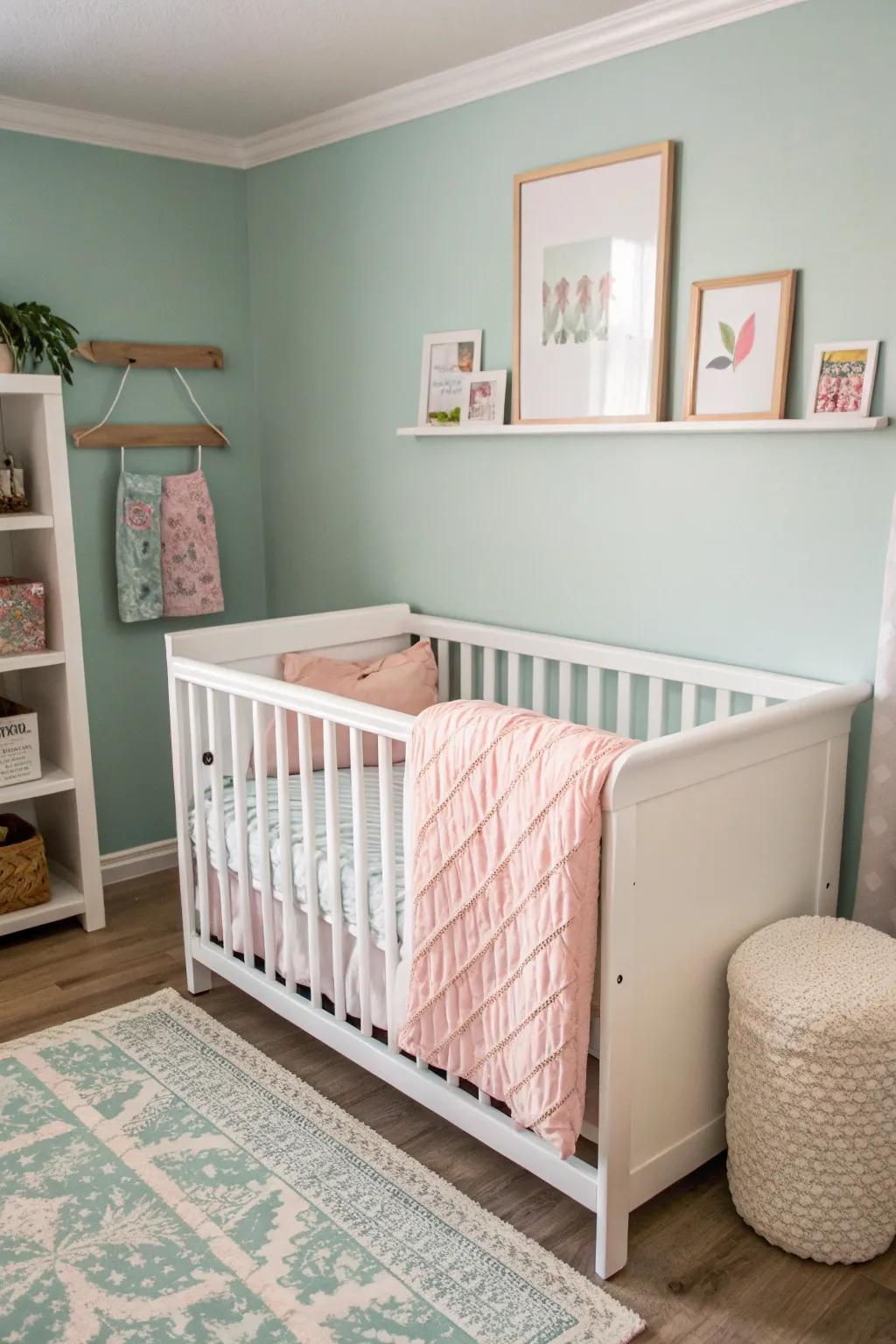 A mini crib is a space-saving solution that doesn't compromise on comfort or style.