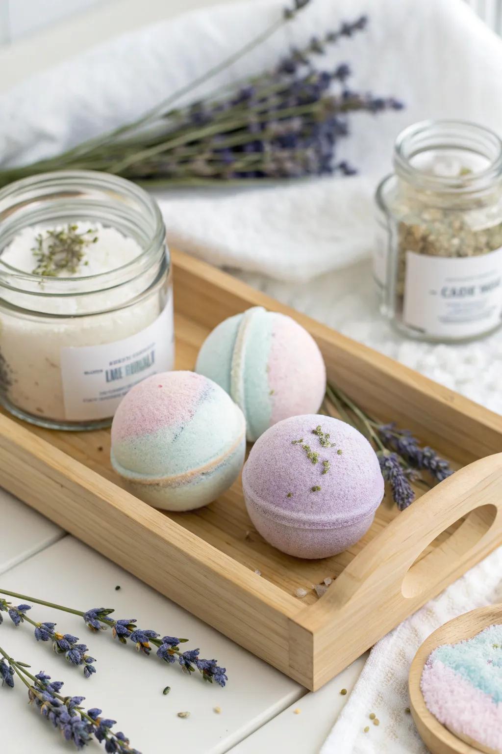 Create a serene sanctuary for mom with a lovingly crafted DIY spa kit.