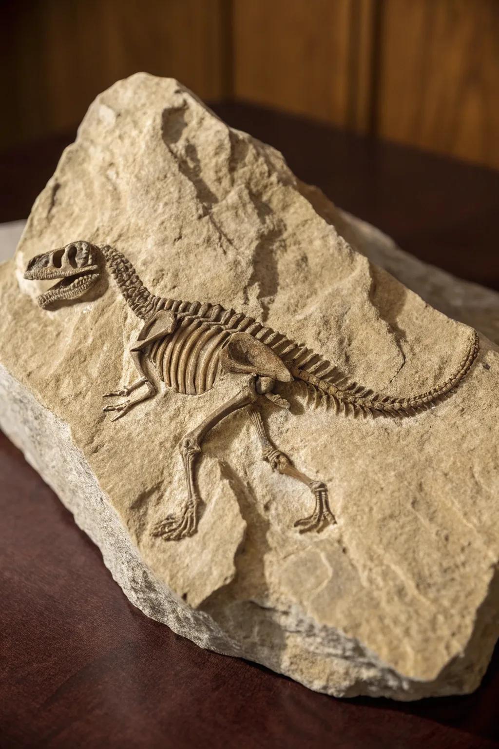 Unearth the past: Discover the art of fossil crafting in your own cave.