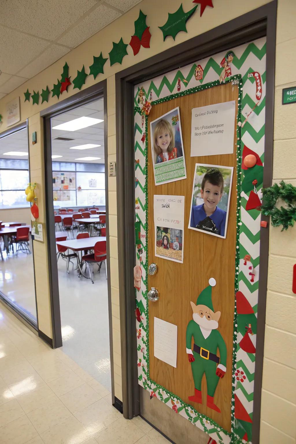 Elf Surveillance keeps the classroom in check.