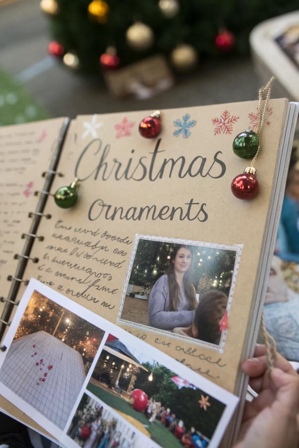 Capture the stories of your cherished ornaments.