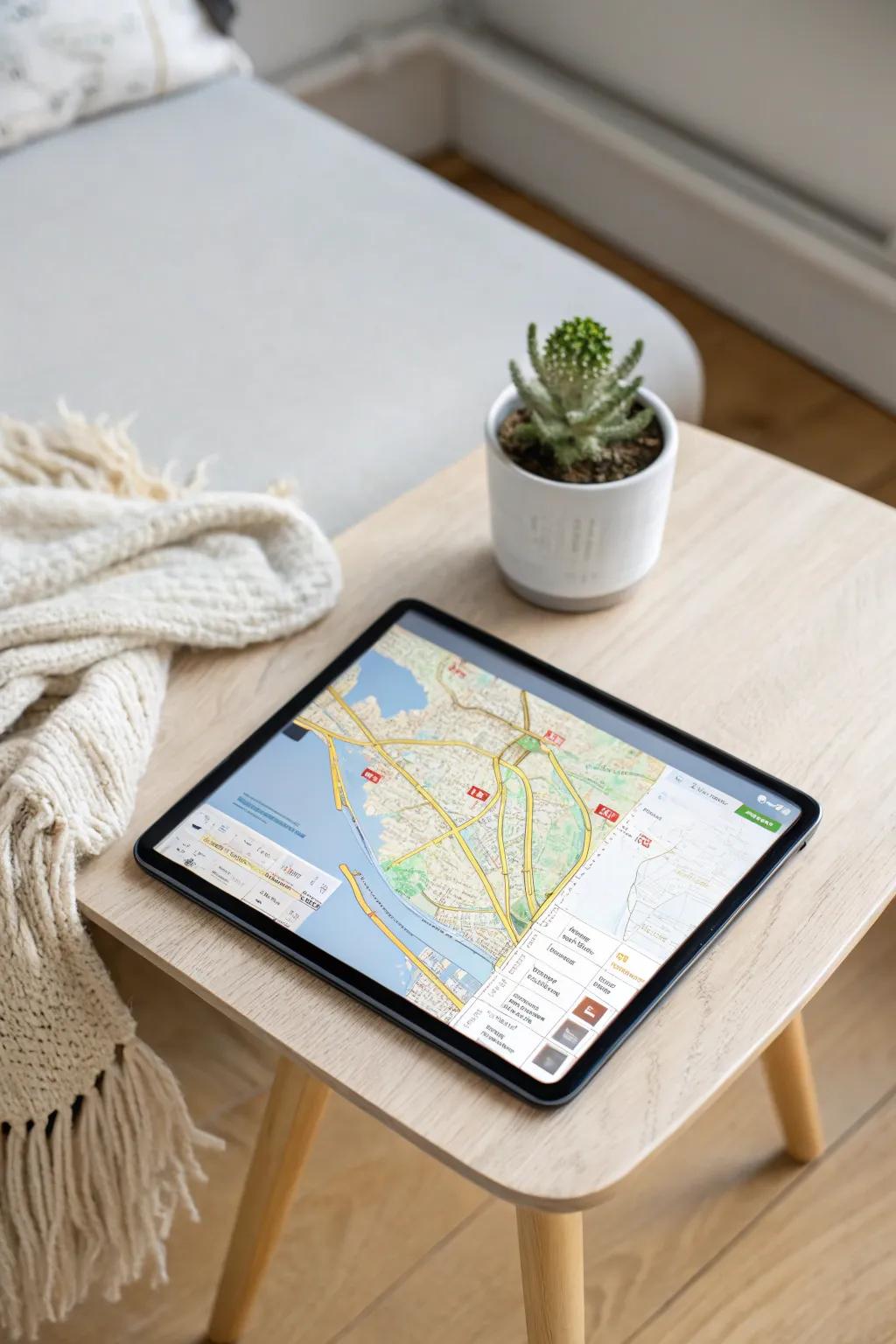 Explore New York City in style with this interactive digital map, perfect for tech-savvy adventurers!