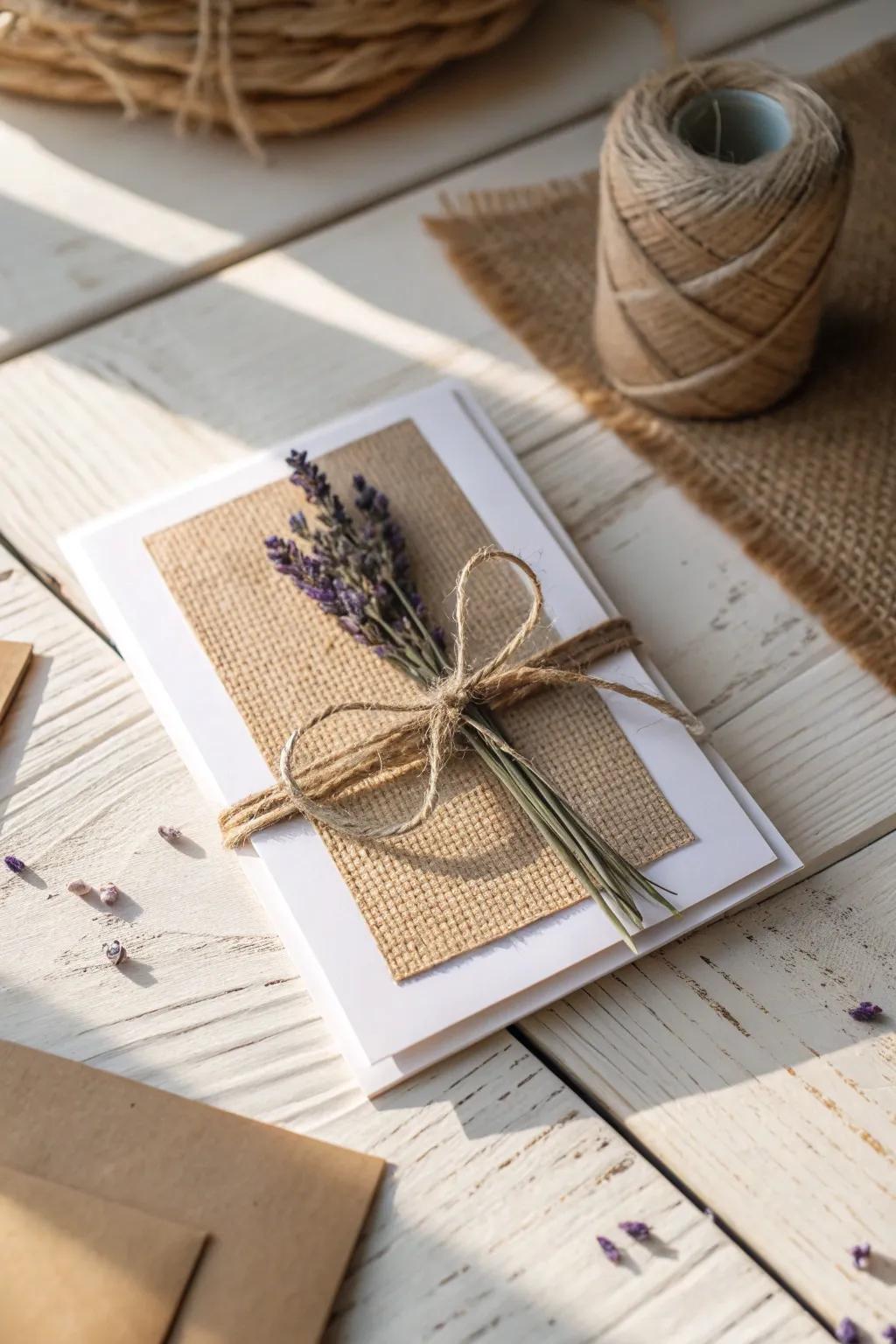 Embrace rustic elegance with handmade photo cards that bring a touch of countryside charm to your home.