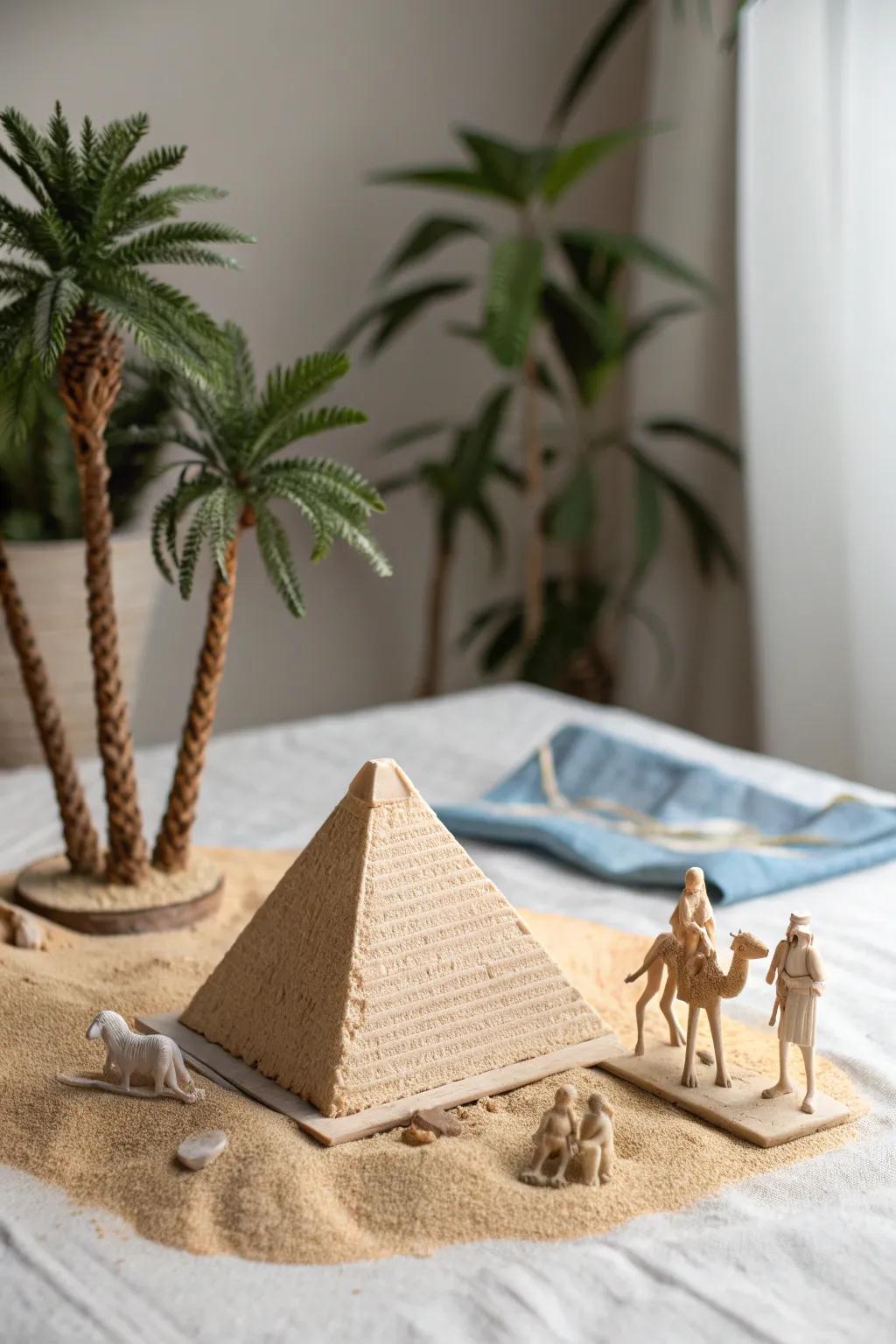 Bring history to life with a touch of elegance and simplicity. 🌿✨