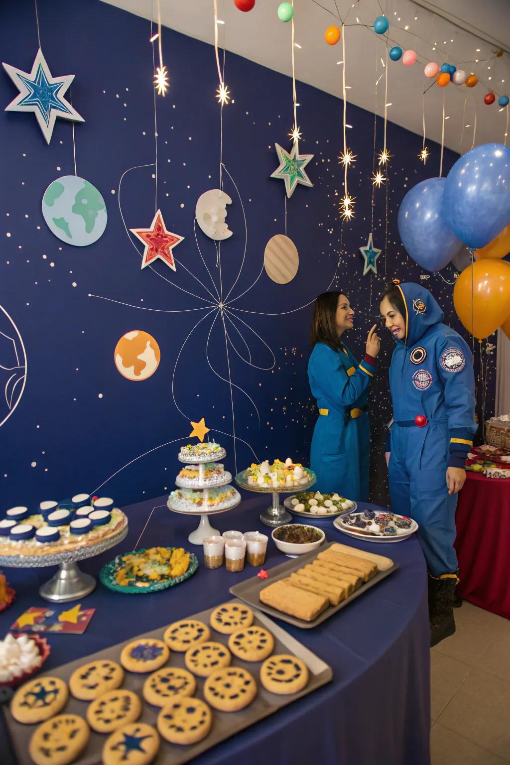 Embrace the cosmos with an astrology-themed party tailored to your zodiac sign.