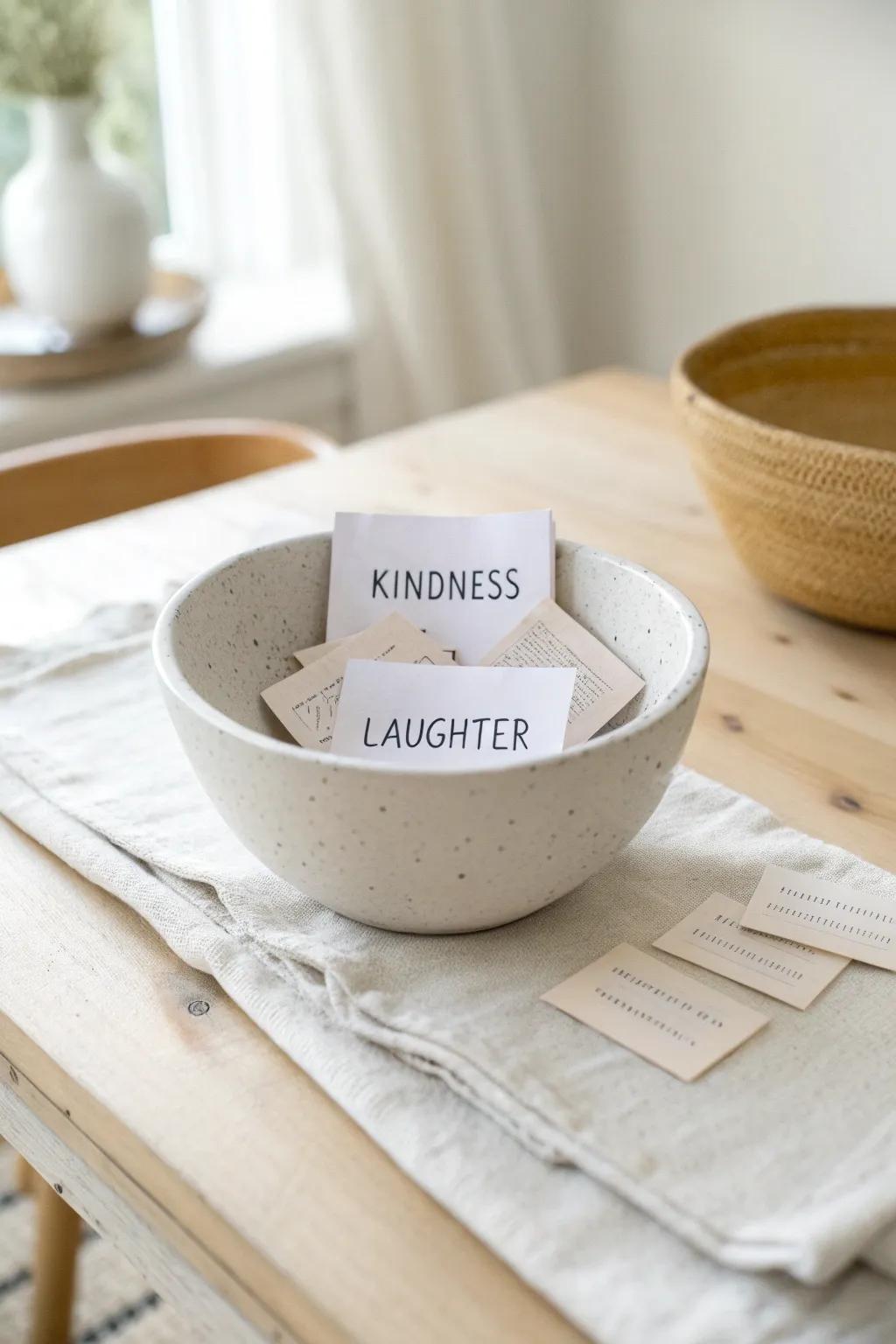 Craft your perfect friendship recipe: a blend of kindness, laughter, and love.