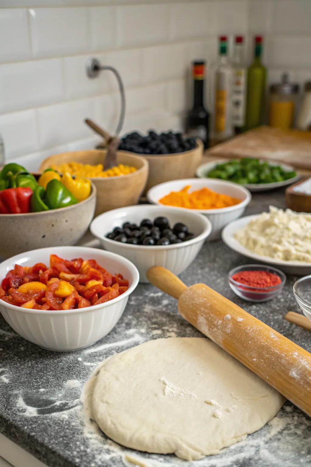 A DIY pizza party is a fun and delicious way to celebrate Father's Day.