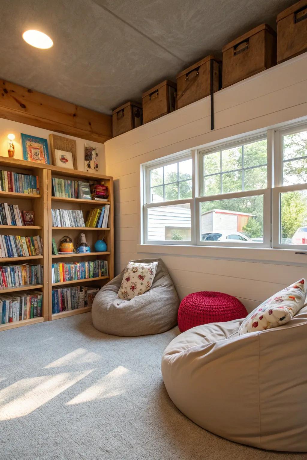 Encourage a love for reading with a dedicated nook.