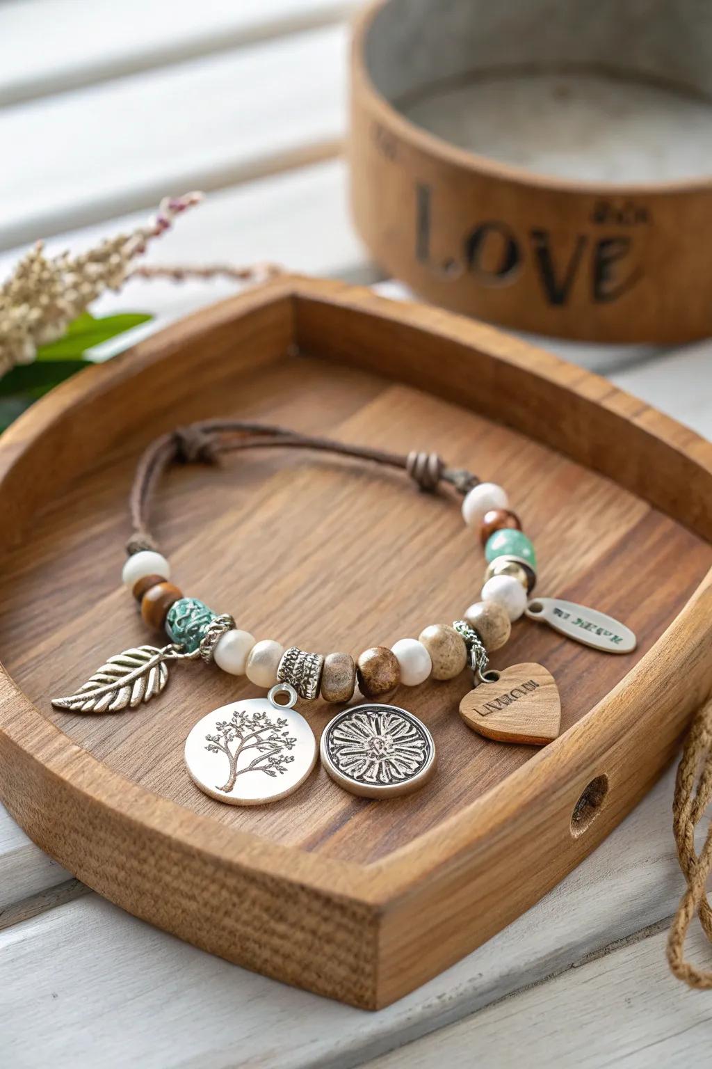 Unique handmade jewelry crafted with love and creativity.