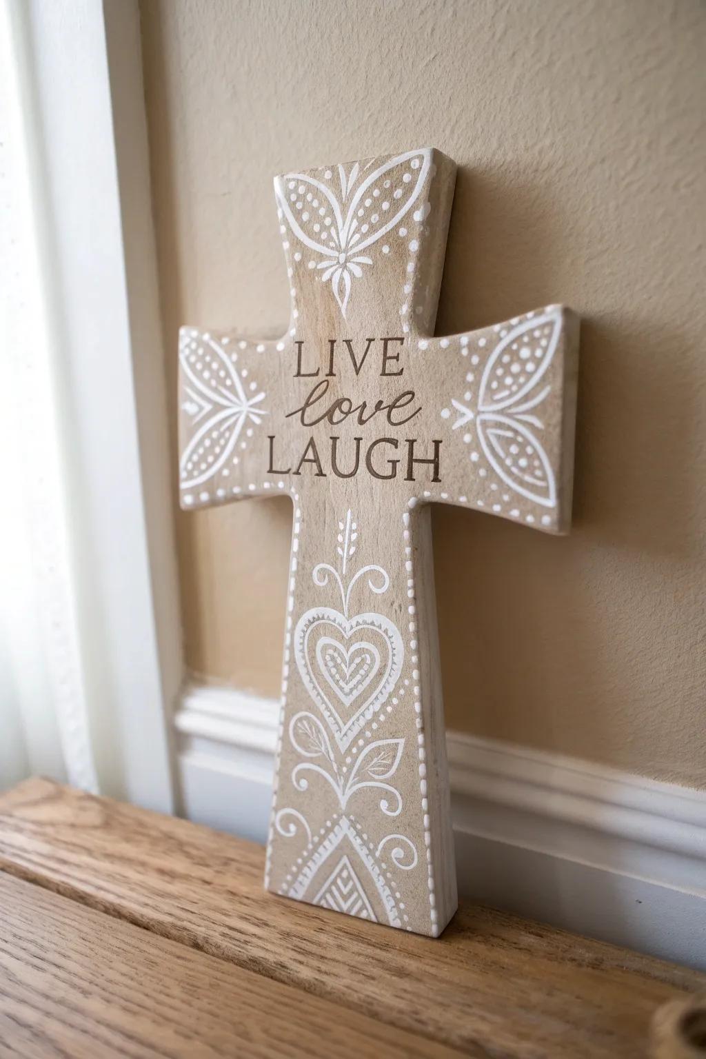 Elevate your space with a touch of handcrafted elegance and meaningful words.