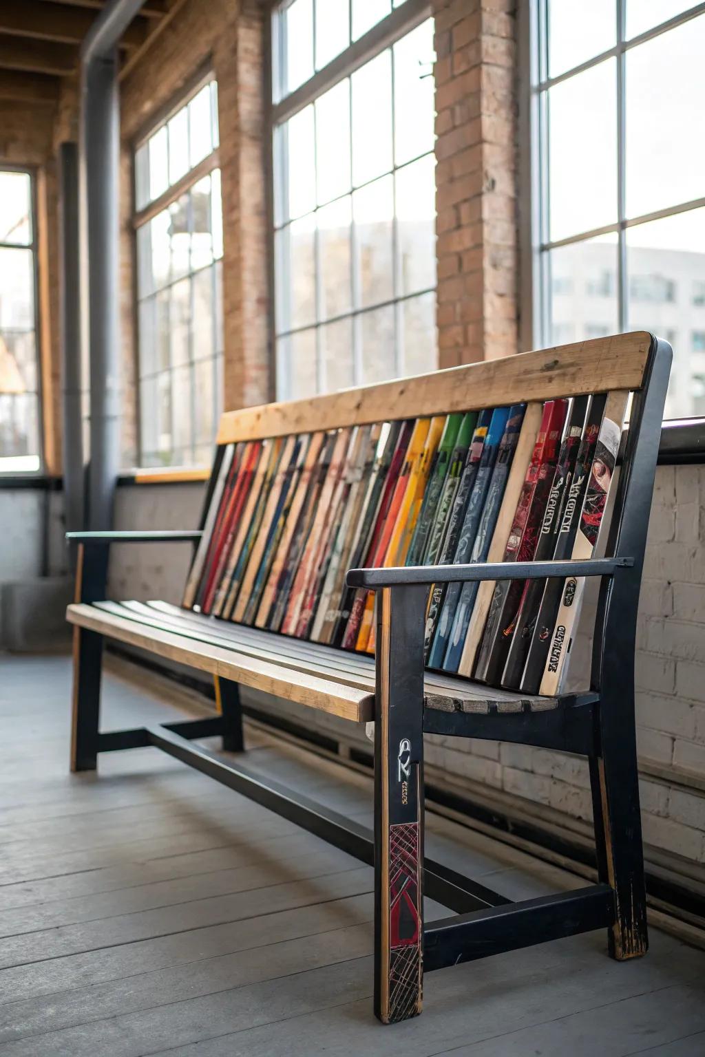 Elevate your space with a bench that scores high on style and craftsmanship.