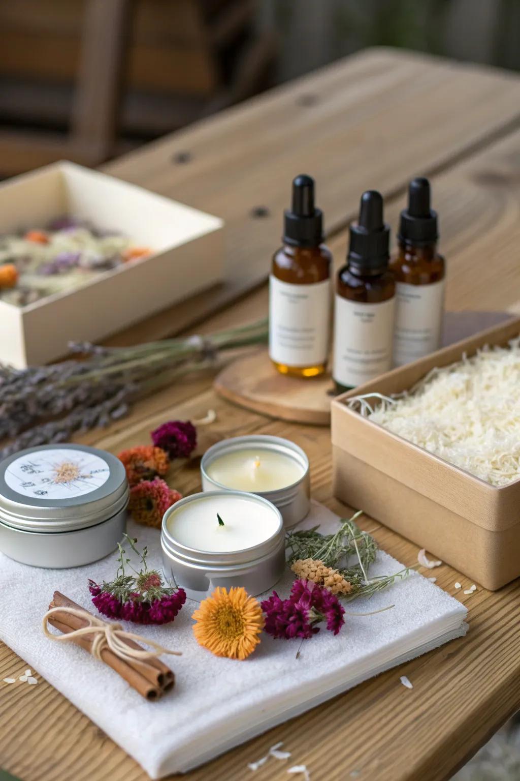 Create your own aromatic haven with this DIY candle making kit—perfect for a personal touch in gift-giving!