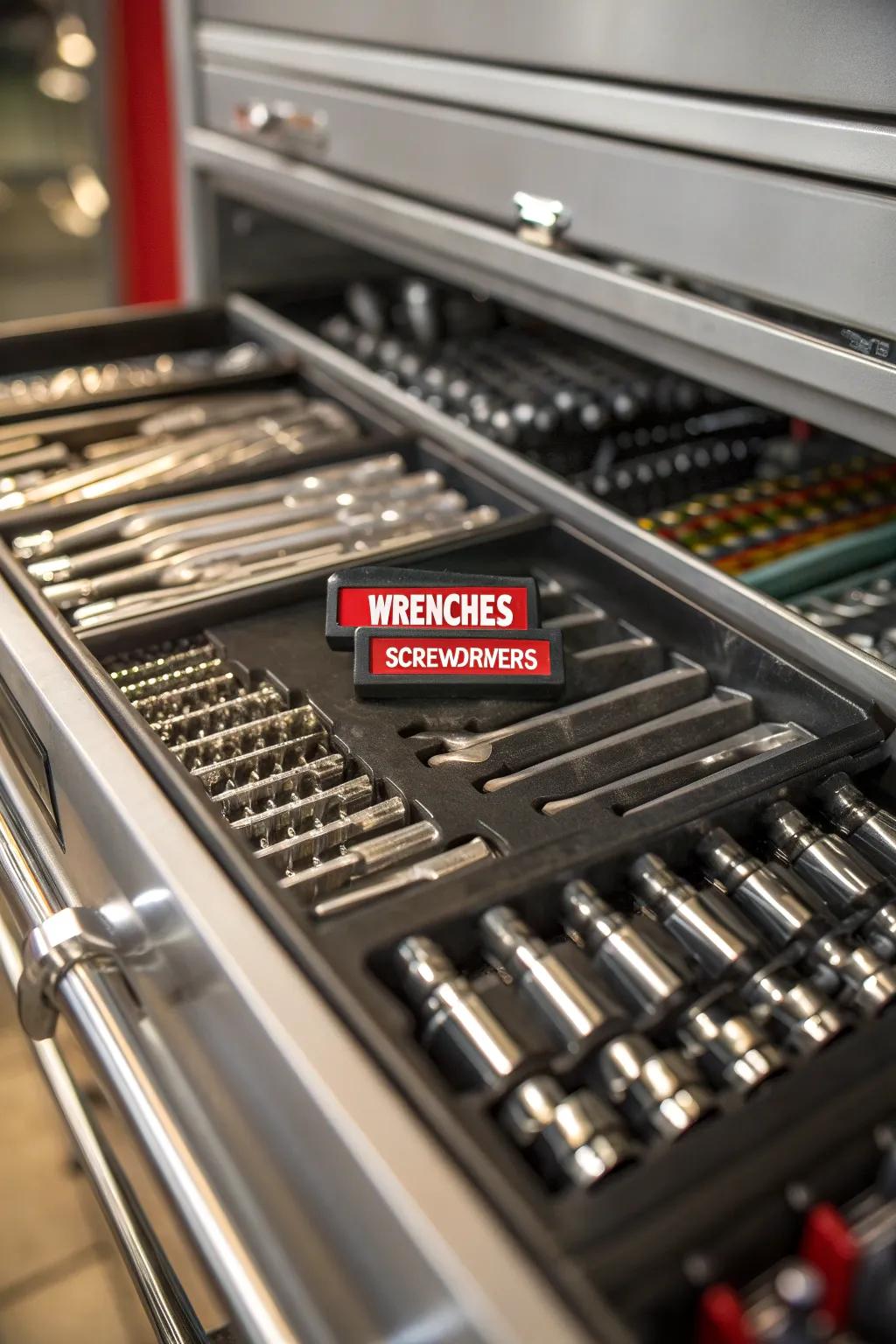 Transform your toolbox into a masterpiece of organization with simple, effective labeling. Find your tools effortlessly and elevate your craftsmanship!