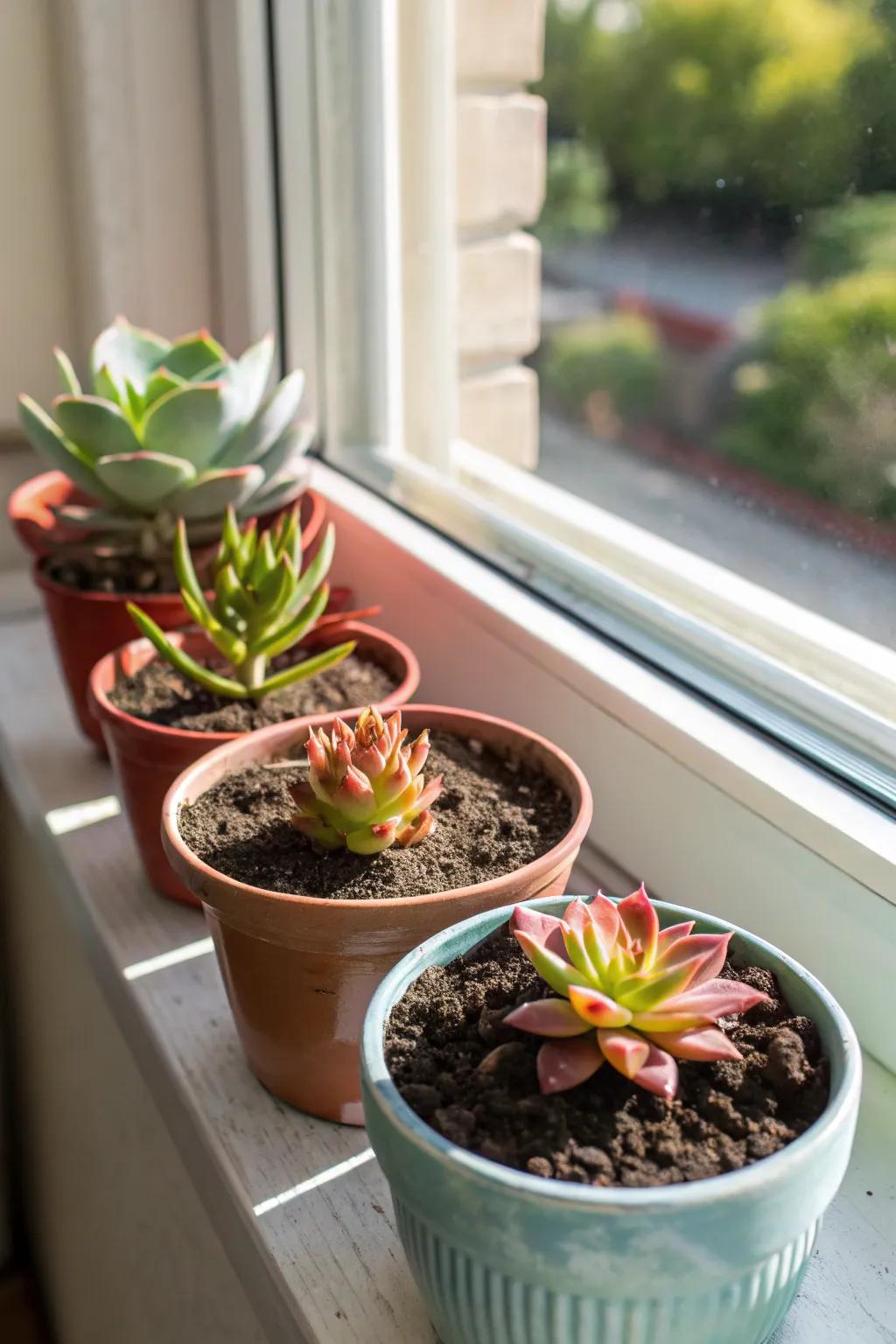 A succulent plant kit, offering a touch of greenery for any teen's room.