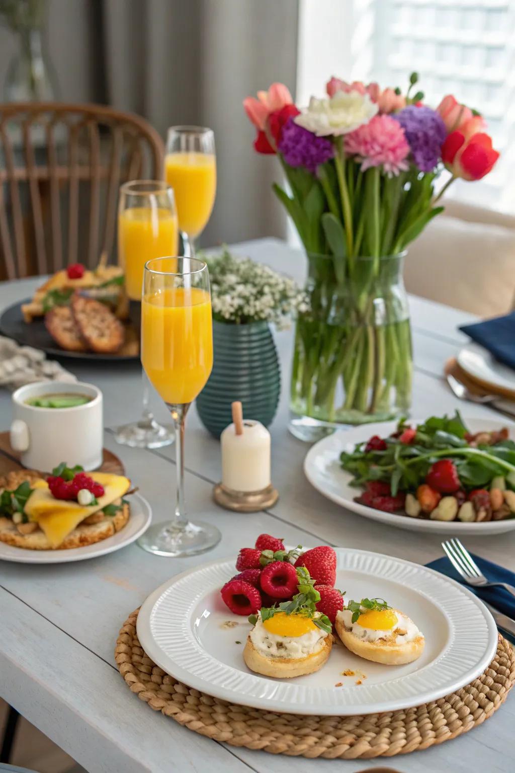 A delightful brunch setup for a memorable morning