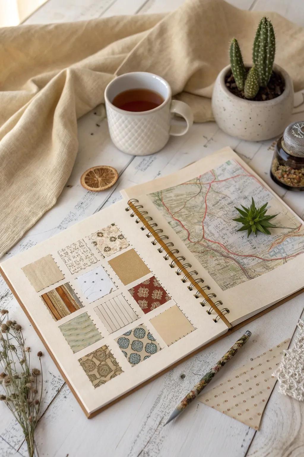 Unlock your creativity with collage cutouts: where simplicity meets bohemian charm. ✨