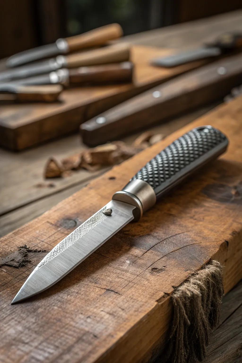 Precision meets craftsmanship: The utility knife every craftsman needs.