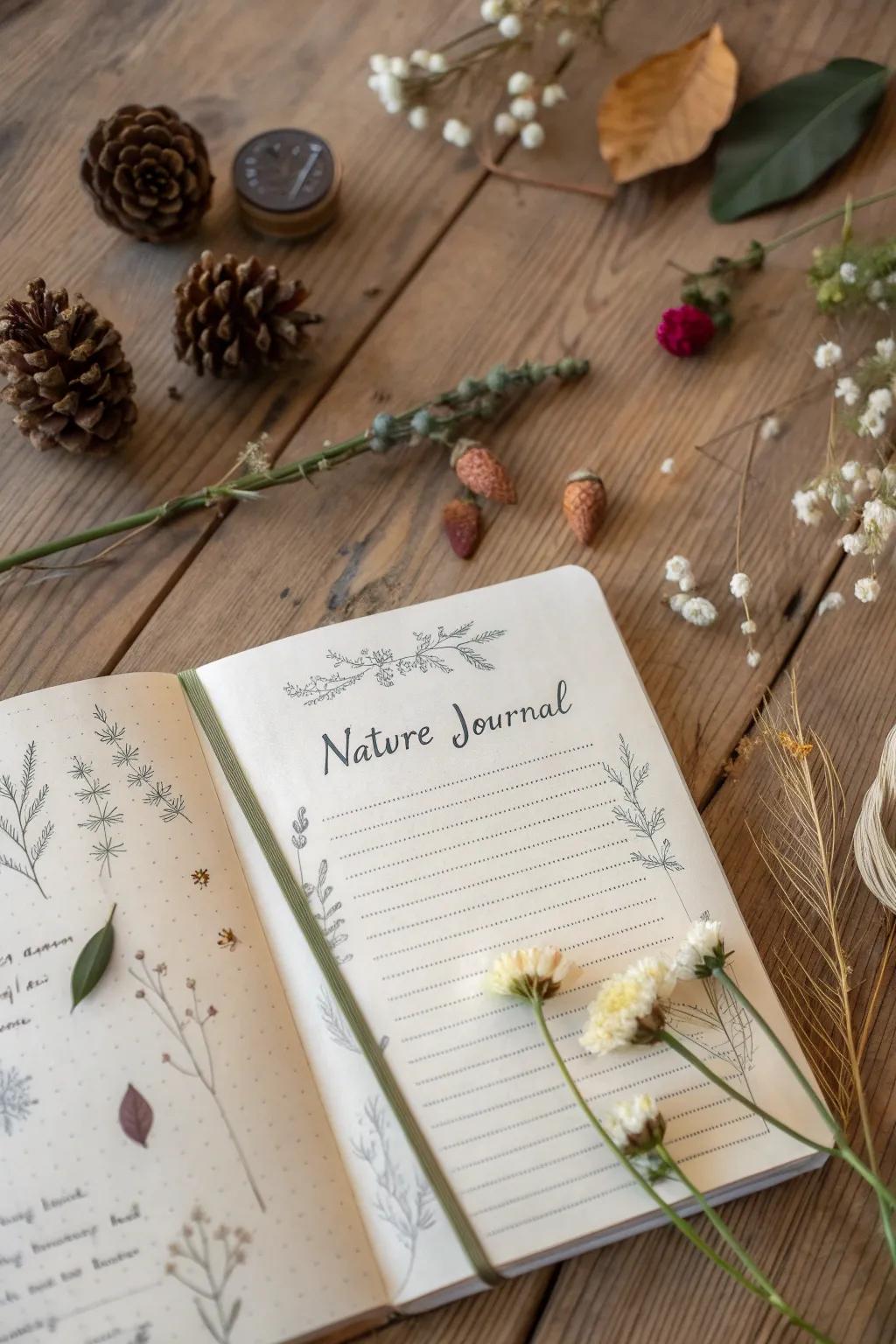 Capture the essence of your nature walks with a beautifully crafted journal, where every note and sketch tells a story.