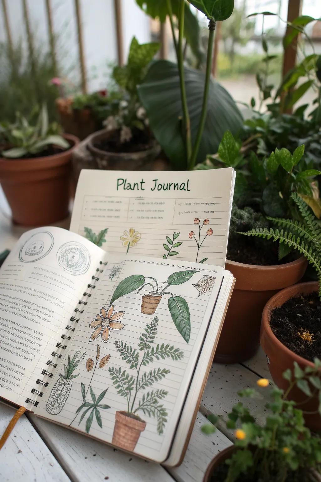 Personalize your journal with detailed plant profiles.