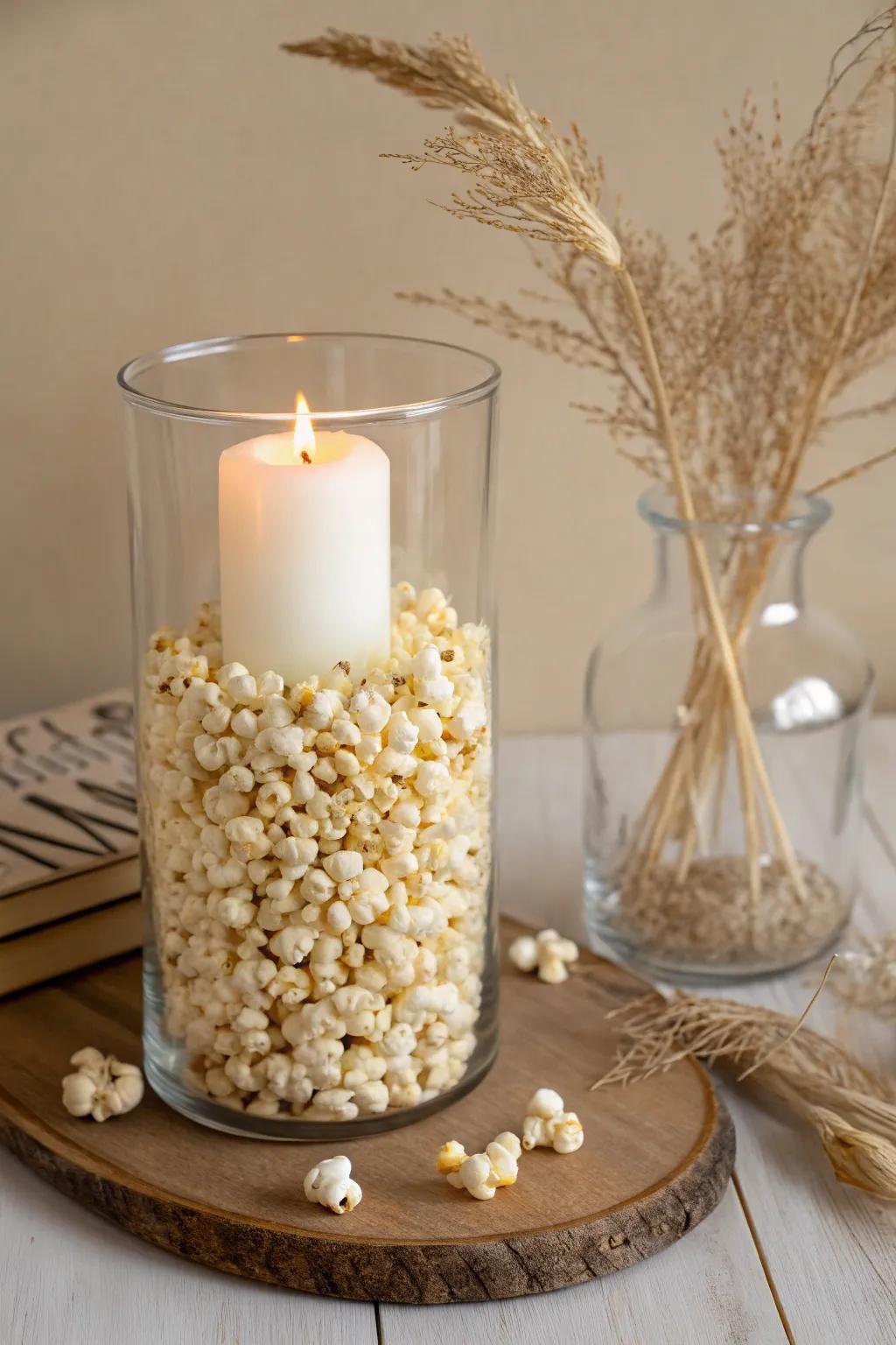 Illuminate your Thanksgiving table with a touch of warmth and simplicity—perfect for little helpers!