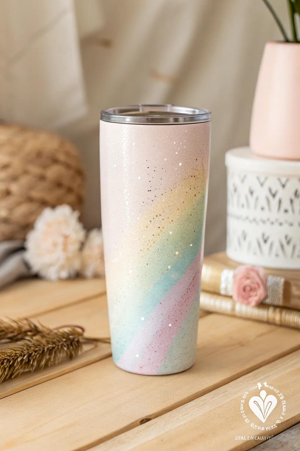 Elevate your mornings with a dash of sparkle and color. Discover the joy of glittering rainbows every day!