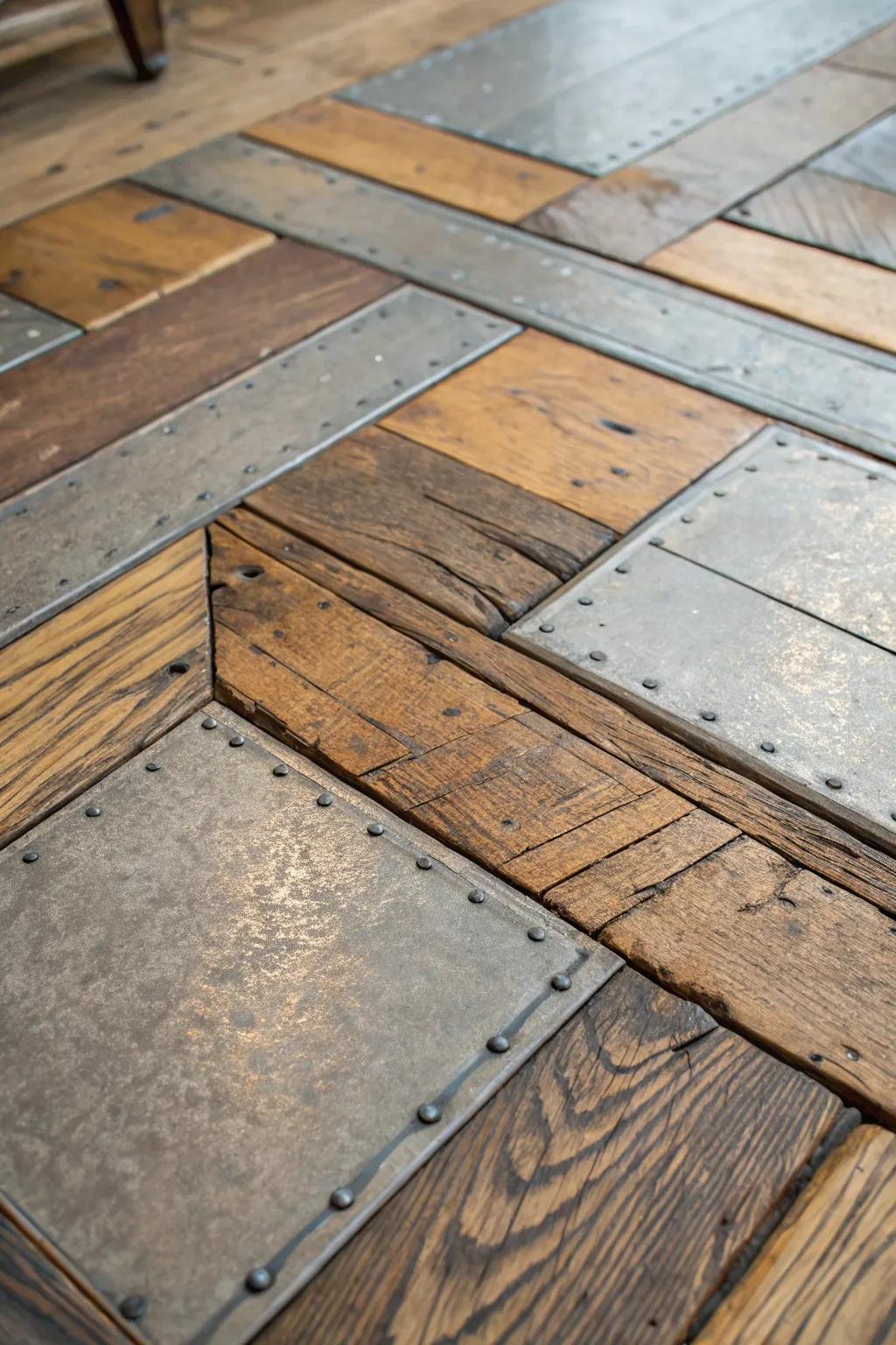 Transform your space with the rugged charm of salvaged materials.