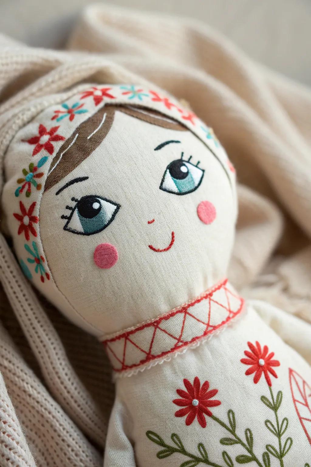 Craft your doll's story with a touch of marker magic!