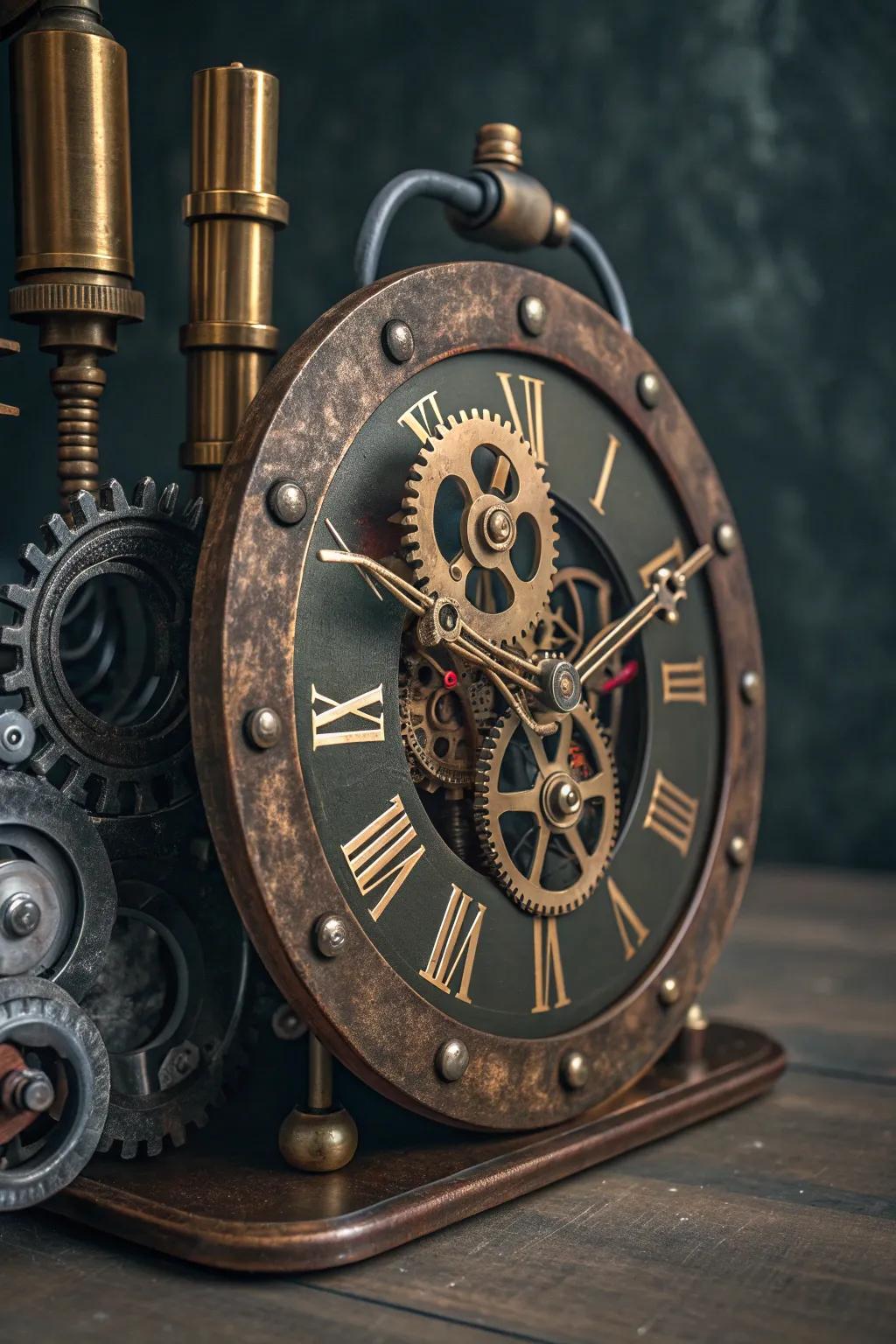 Time Travel: A Steampunk Masterpiece in Motion