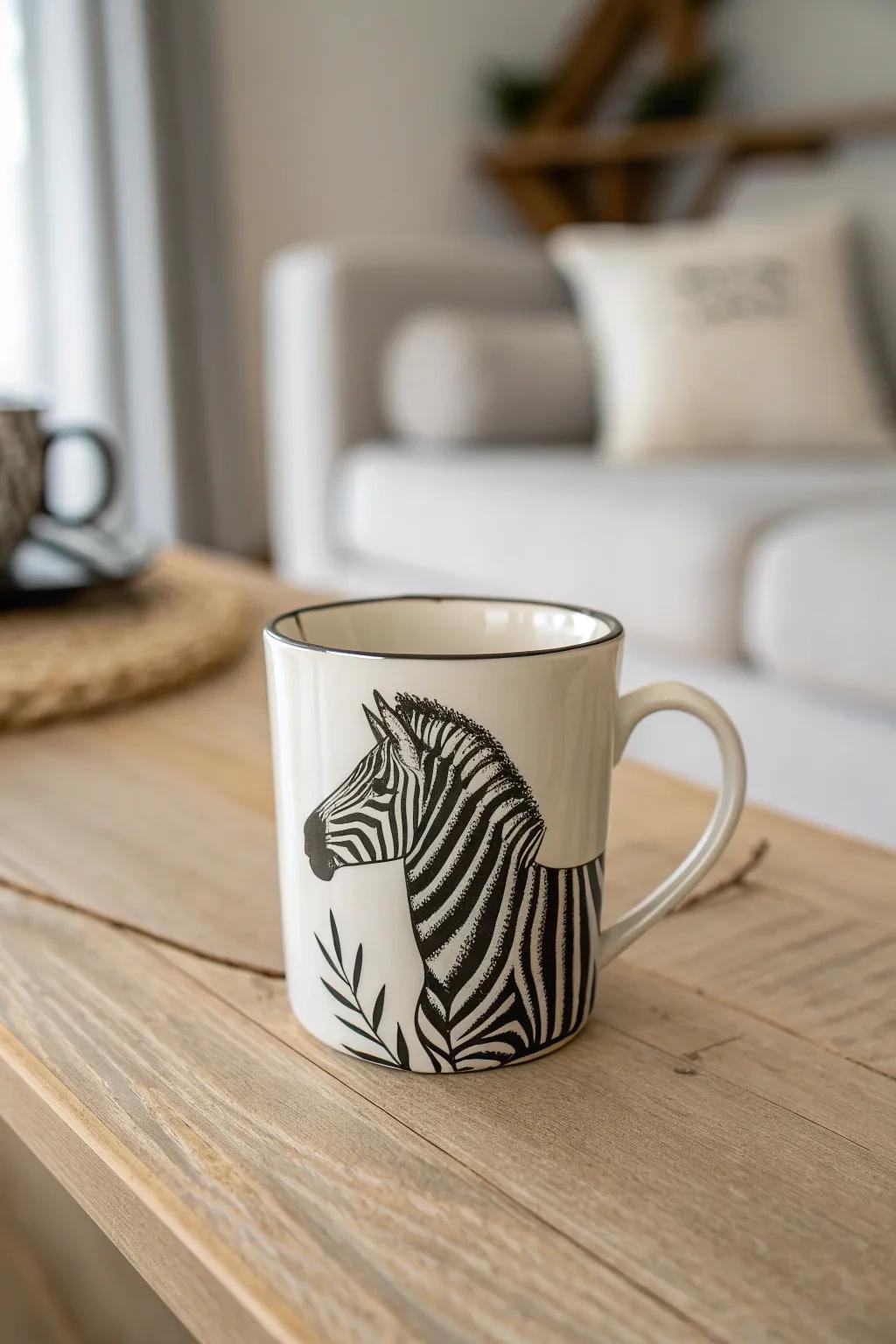 Embrace your wild side with minimalist elegance. #AnimalPrint #ScandiBoho