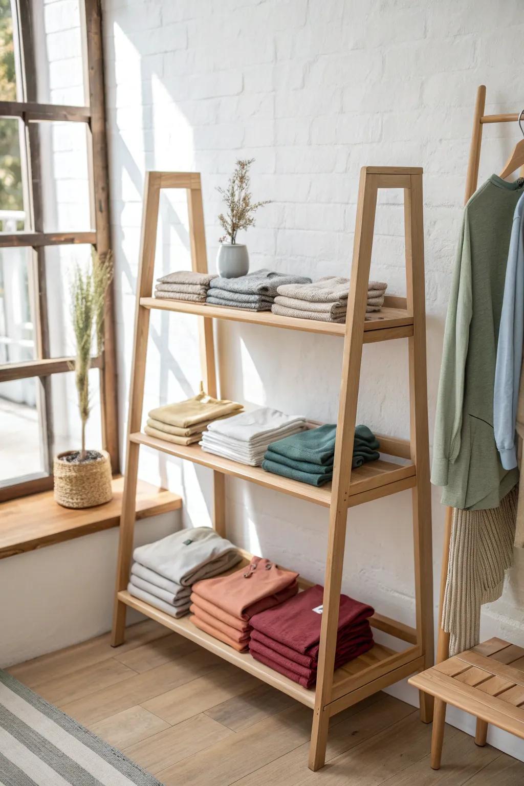 Elevate your organization game with these stunning shelf dividers, blending function and style effortlessly.