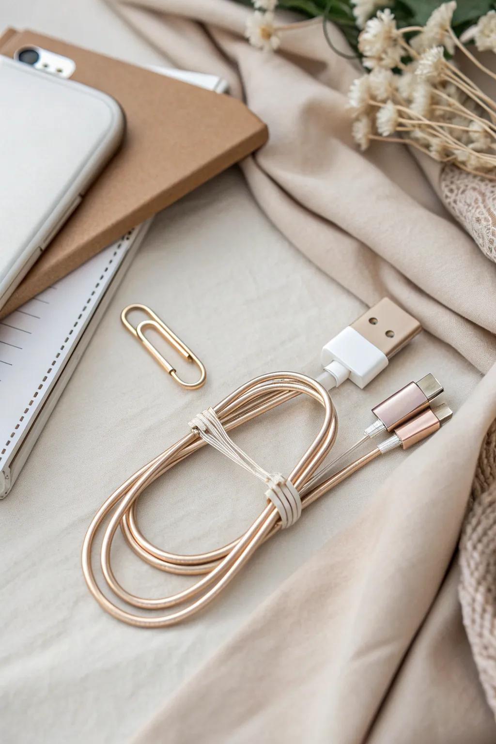 Tame your tech chaos with a touch of minimalist elegance.